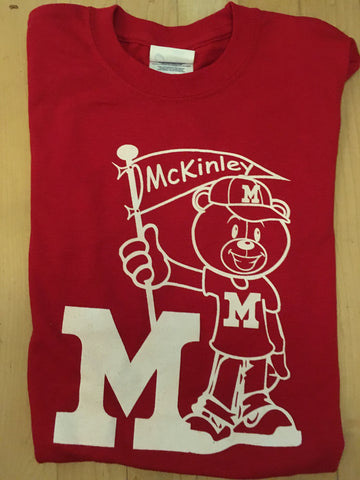 McKinley Bears Youth Shirt-Red