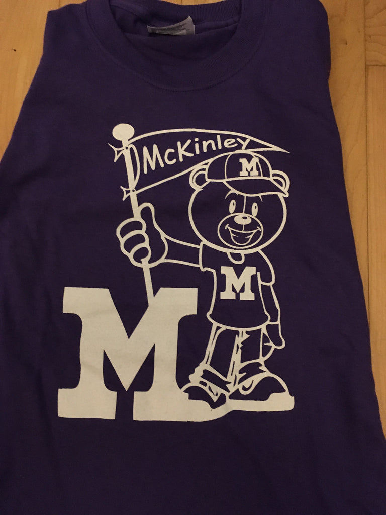 McKinley Bears Youth Shirt-Purple