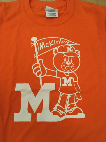 McKinley Bears Youth Shirt-Orange